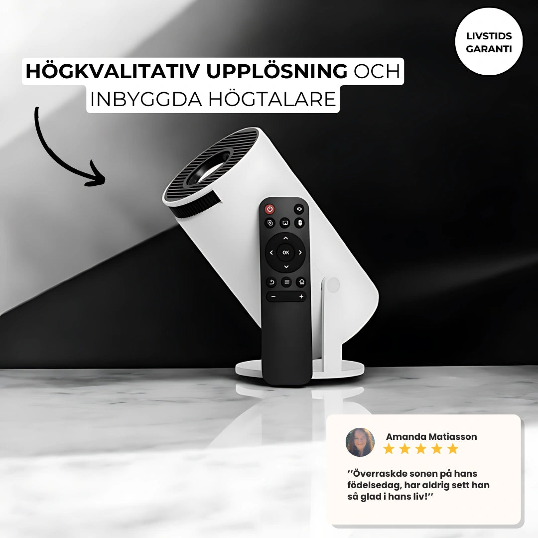 Premium Projector Pro - Din hemmabio på sekunder