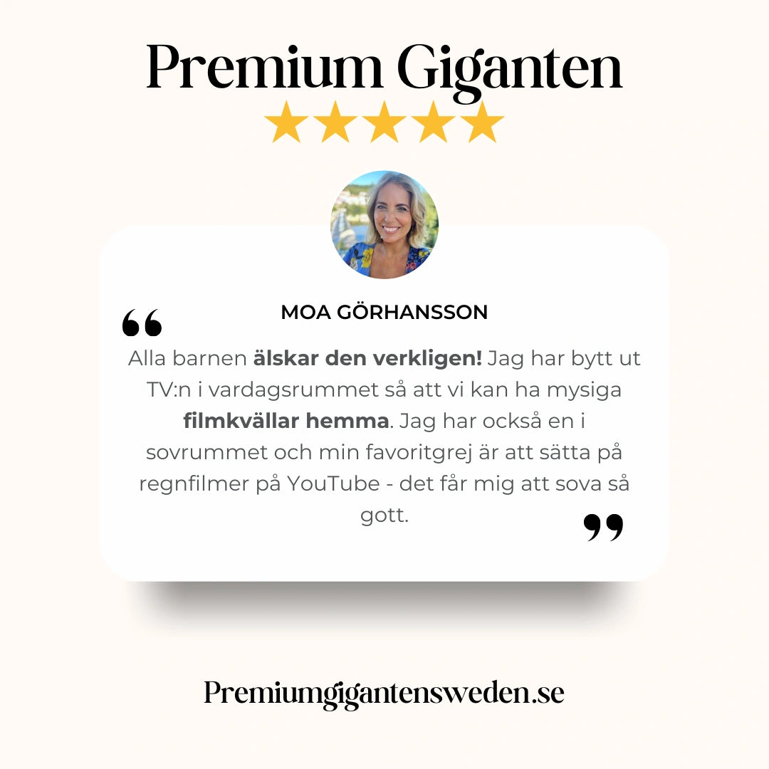 Premium Projector Pro - Din hemmabio på sekunder